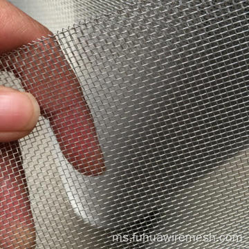 Pemeriksaan tetingkap skrin layar aluminium